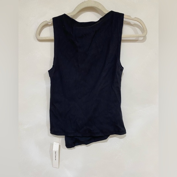 Reformation Hudson Knit Tank Black XS - Picture 3 of 8